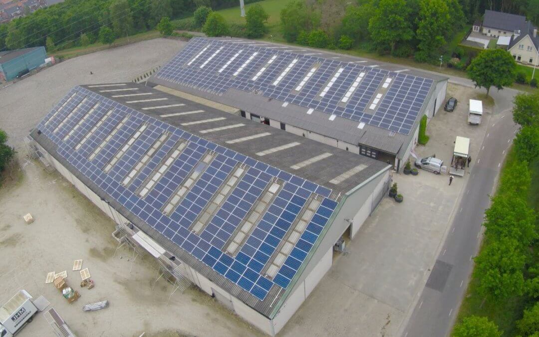 April 2020 topmaand voor opwekken van energie via zonnepanelen in Harderwijk.