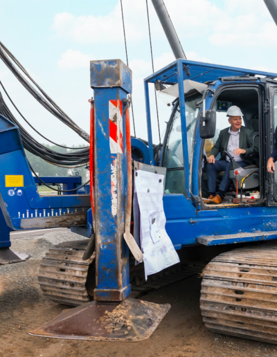 Zonnepark Harderwijk Endura eerste paal