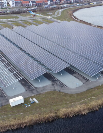 Aanleg Zonnepark Harderwijk feb 2022